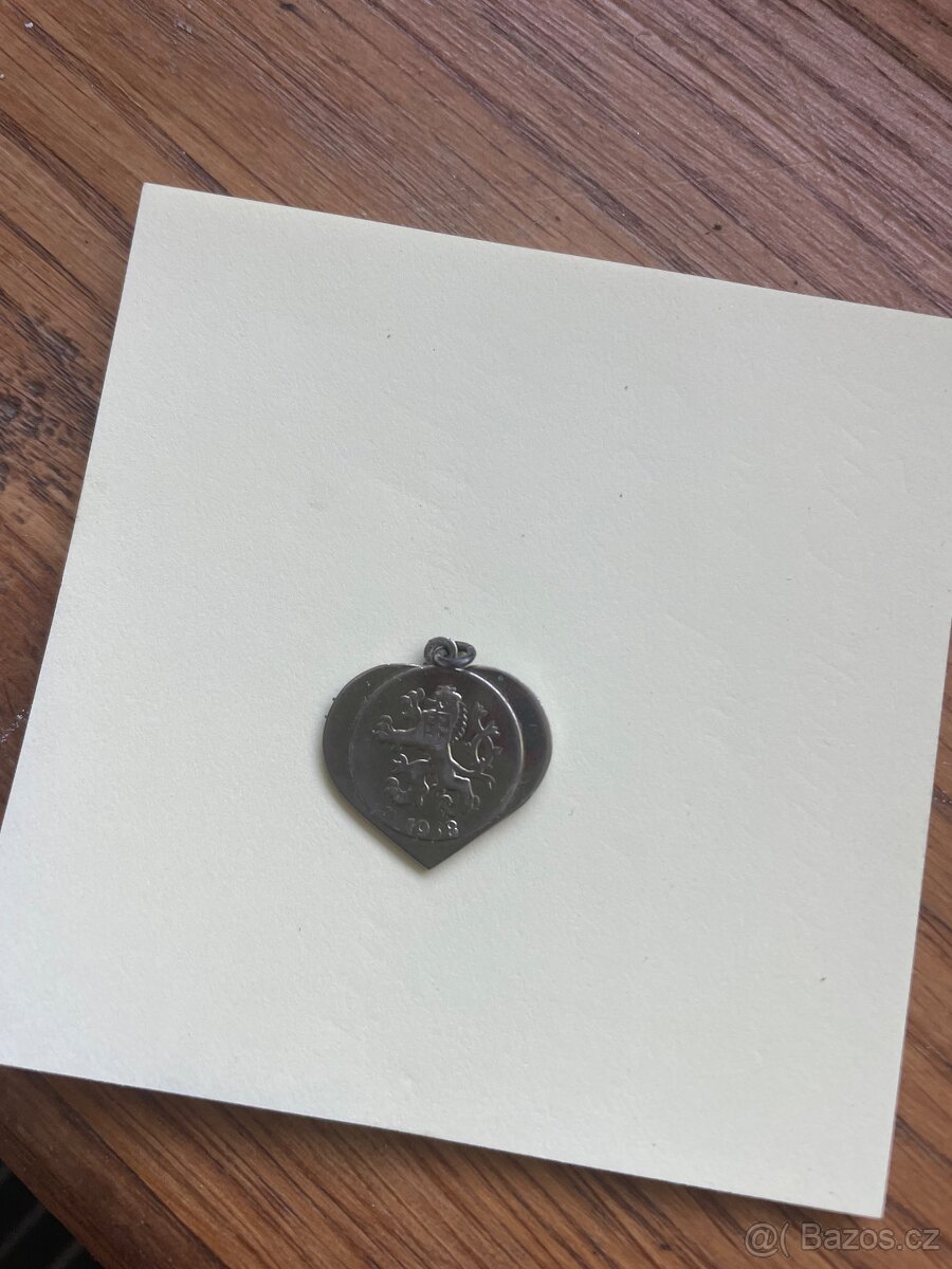 Stříbrné srdíčko rok 1938