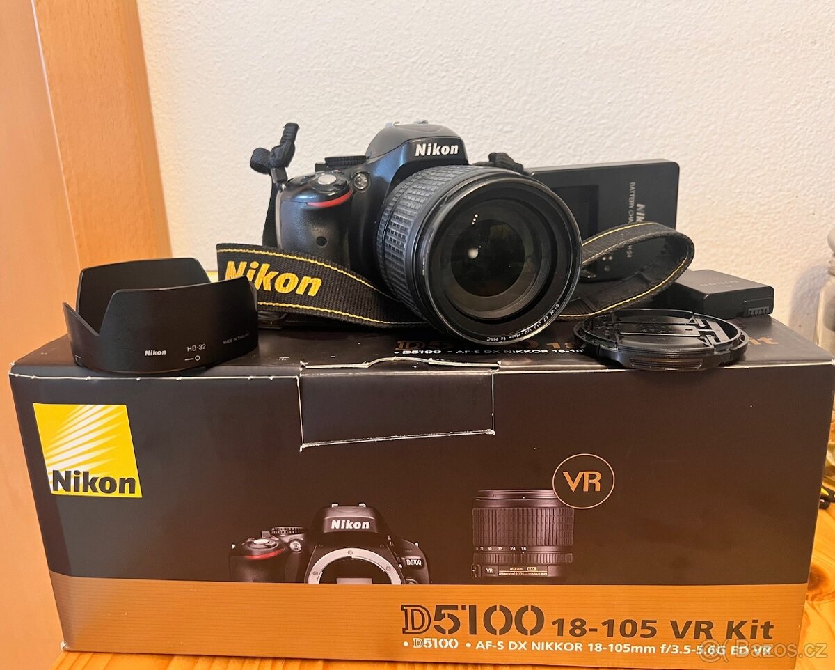 NIKON D5100 + 18-105 mm VR (Kit)