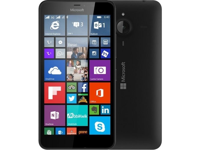 Microsoft Lumia 640 XL dual sim černý
