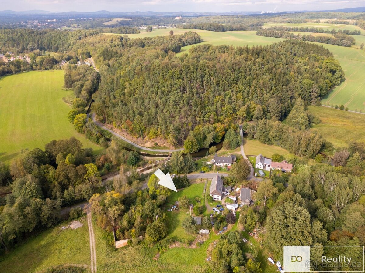Prodej parcely 2.600,- m2 v obci Bílý Kostel nad Nisou