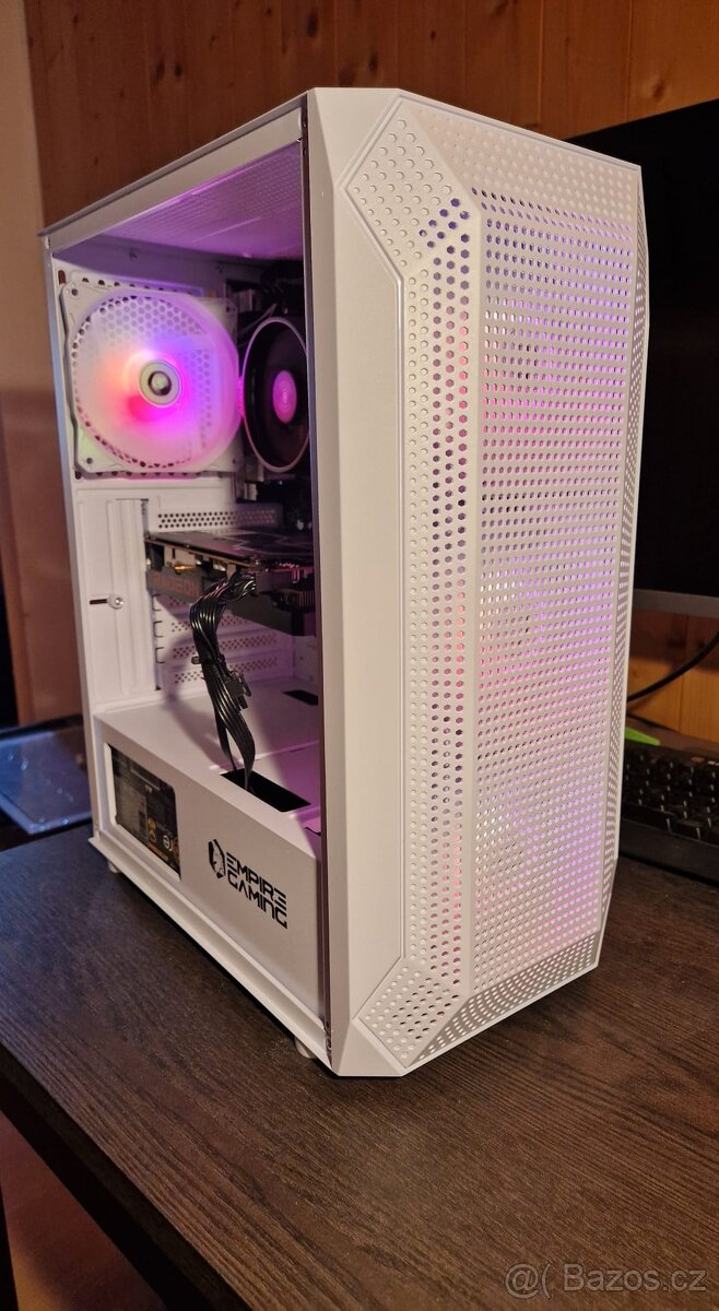 Budget Herní PC, RX 6600 XT, Ryzen 5500, 32Gb RAM, 1TB SSD