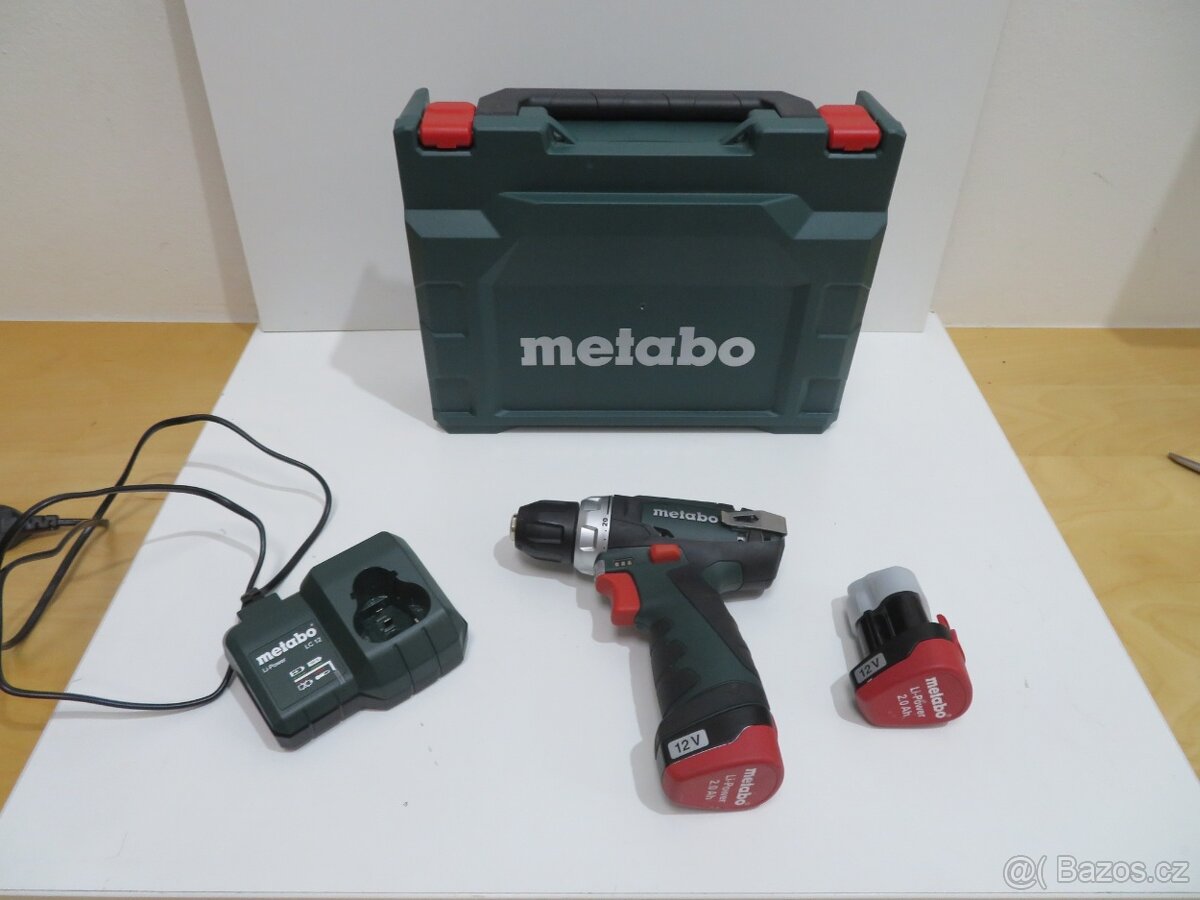 Vrtací šroubovák Metabo 60098450 PowerMaxx BS Basic