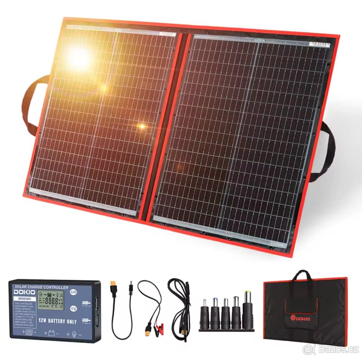 Dokio solar panel 2x 50w 18v