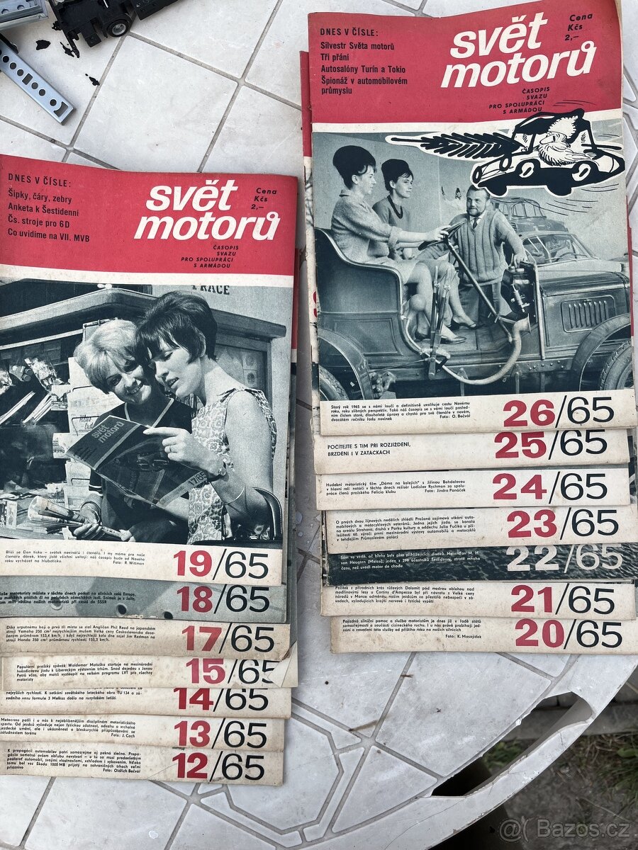 Starý časopis Svět motorů 1965