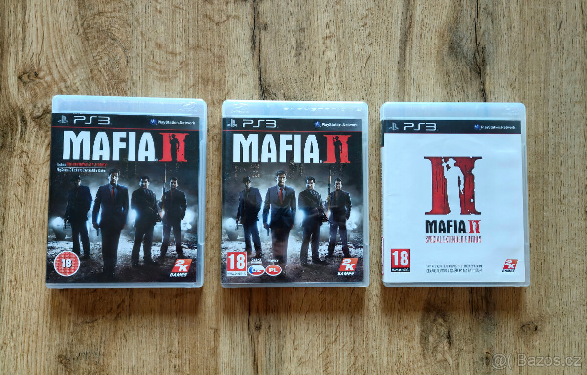 PS3 Mafia 2 - ENG, CZ Dabing, Special extended CZ