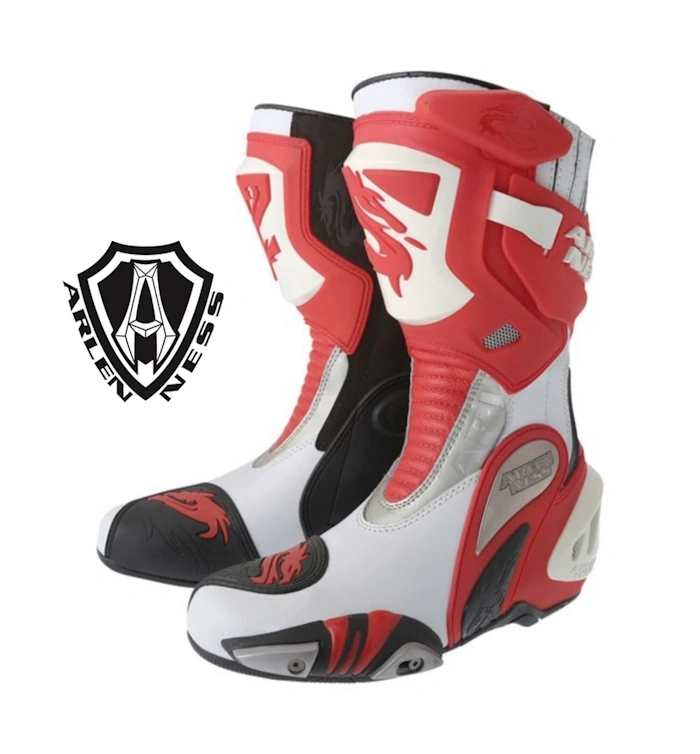 Arlen Ness Motocyklové Kozene Boty