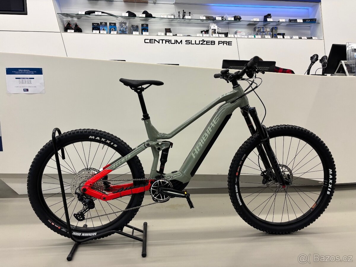 Haibike AllMtn 4 kola 29/27,5" vel. S, M gloss khaki red