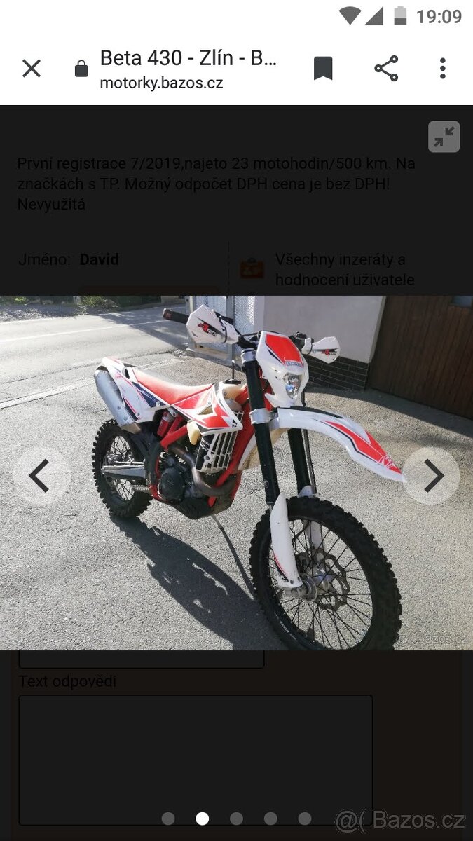 Beta 430 RR s SPZ