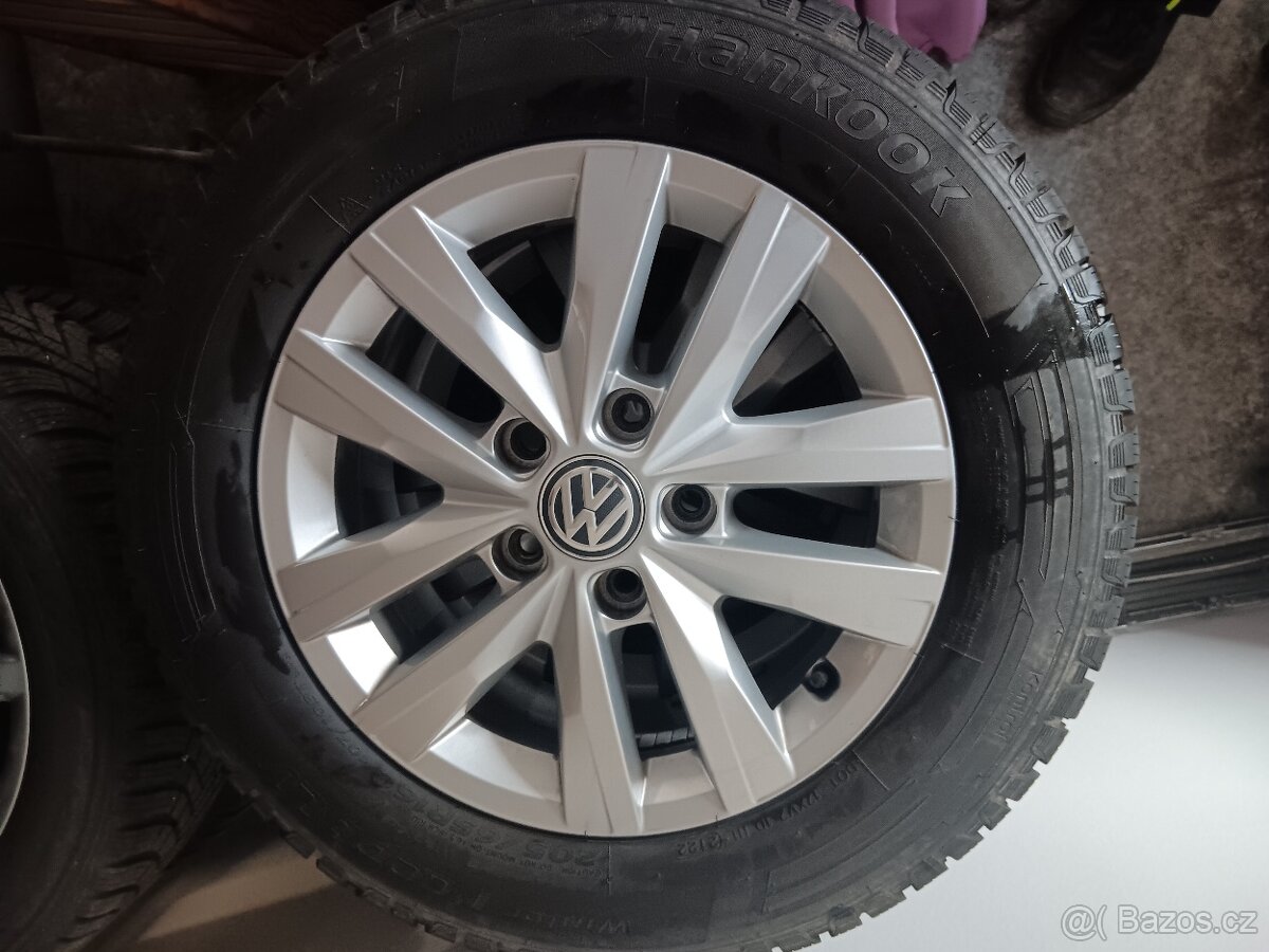 Alu kola originál VW 205/65 R16C zimní
