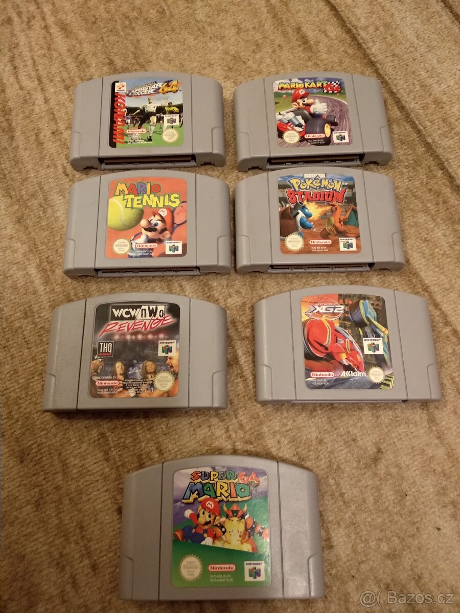 7 x hra na Nintendo 64