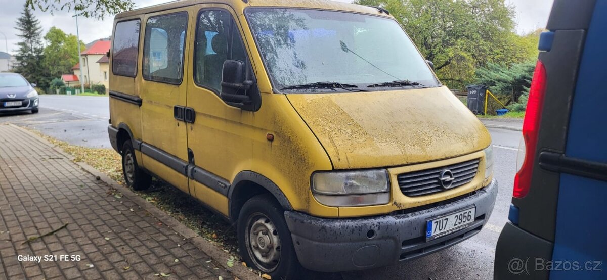 Opel Movano 2.5, 59 kW