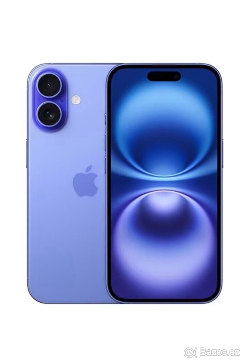 Apple iPhone 16 128gb Ultramarine/modrá (2r záruka)