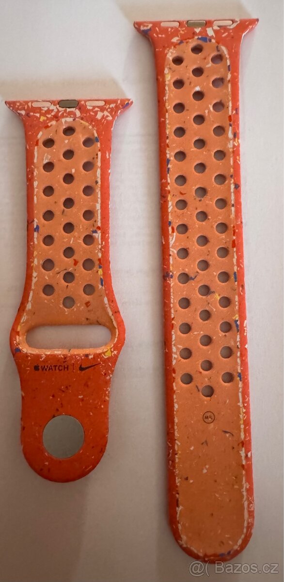 Apple Watch řemínek Nike 45mm oranžový M/L