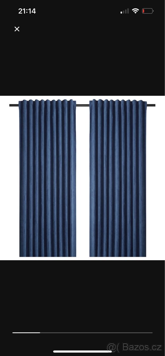 Závěsy IKEA Lagerolvon