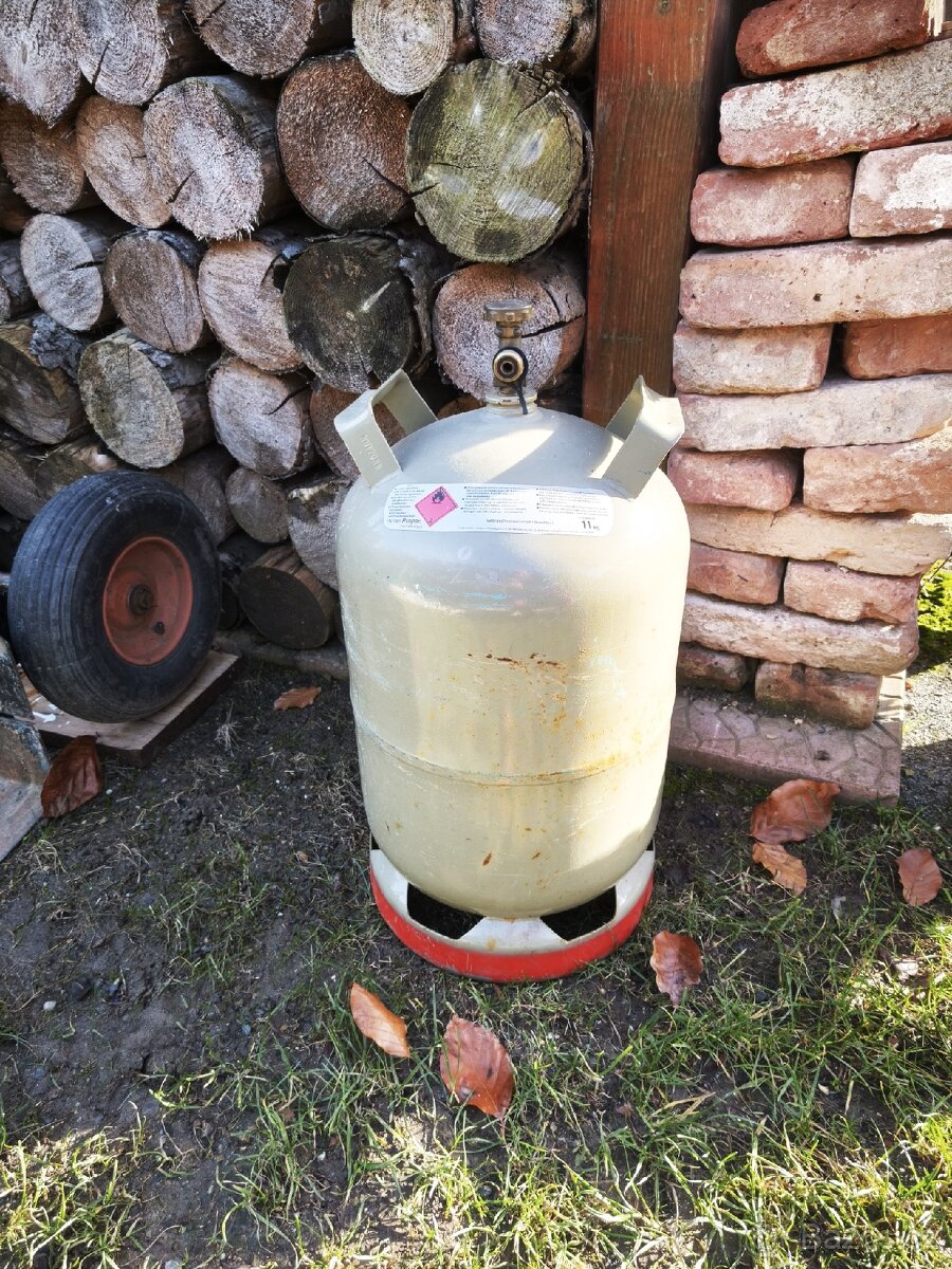Prodám prázdnou propanbutanovou láhev 11kg