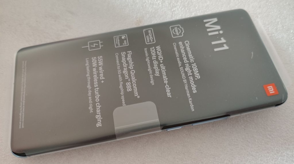 Mi 11- SIT 5G-8/256GB,STAV TELEFONU : NOVY 10/10 A