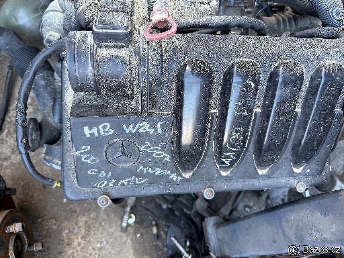 Kompletní motor Mercedes A200cdi B200cdi 103kw i A180 80kw