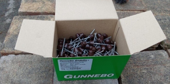 Koupím hřebíky na onduline