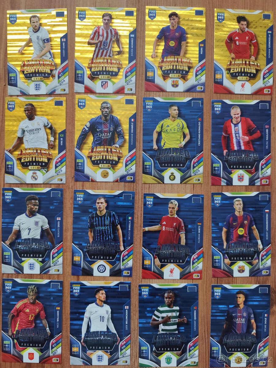 Fotbalové kartičky Adrenalyn - Fifa 365 2026 - limit edition