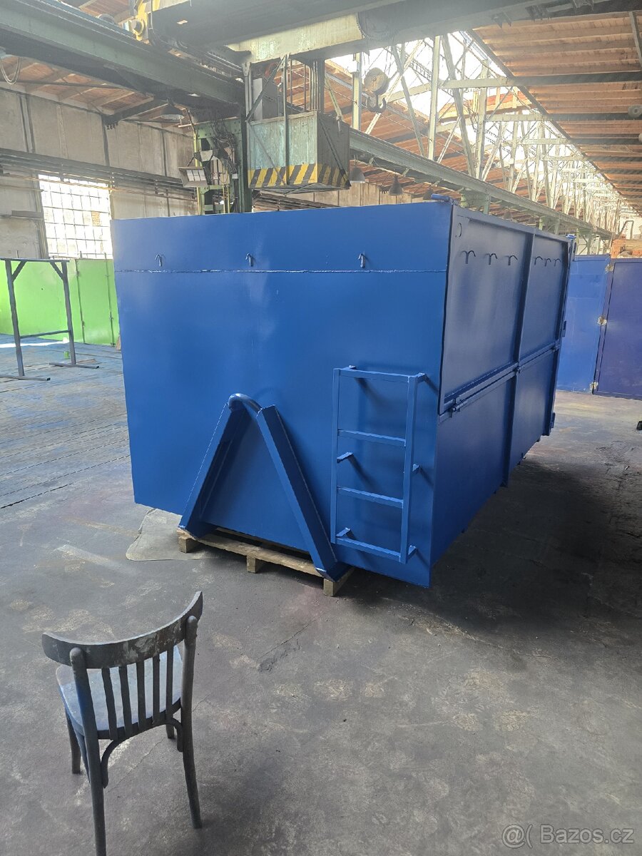 Velkoobjemový kontejner, hak 1000 mm