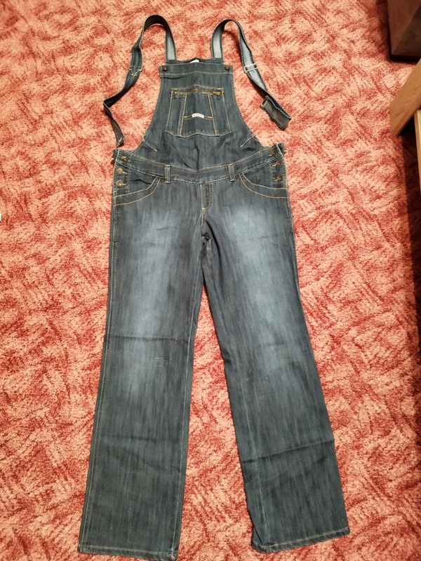 Těhotenské kalhoty s laclem