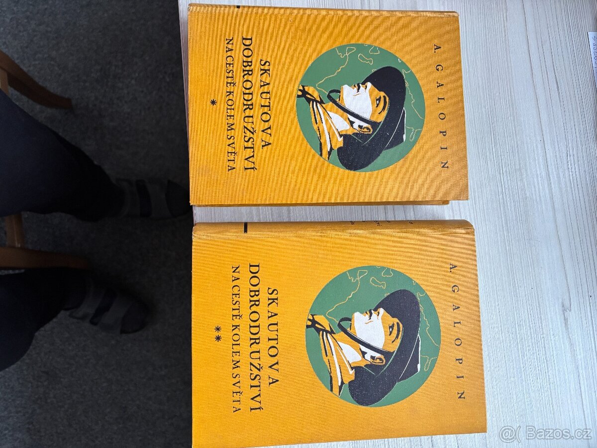 Prodám 2 díly A.Galopin Skautova dobrodružství