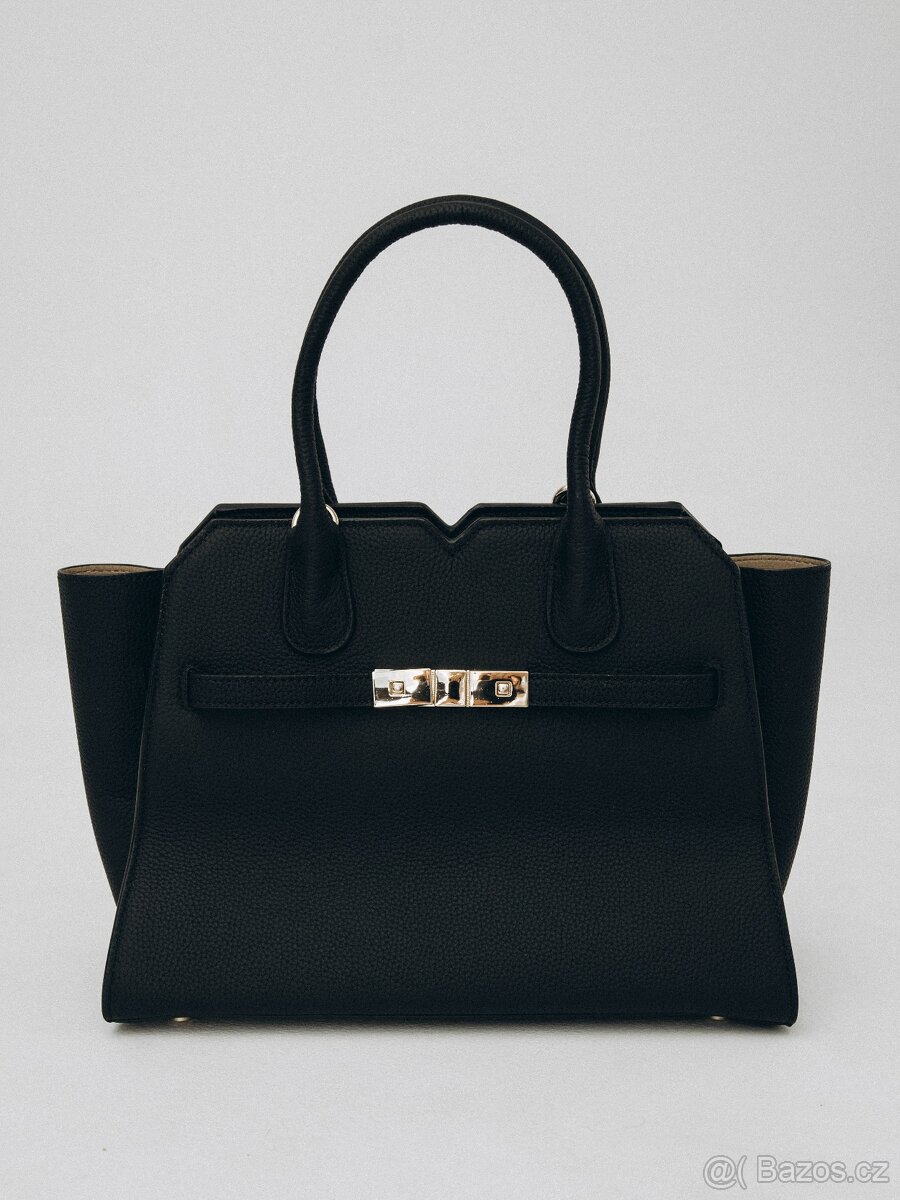 Luxusní kožená kabelka značky LÚNA model LINNÉA