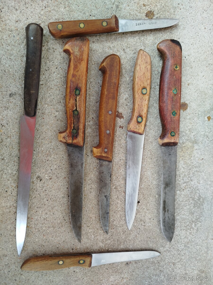 Staré nože -nůž