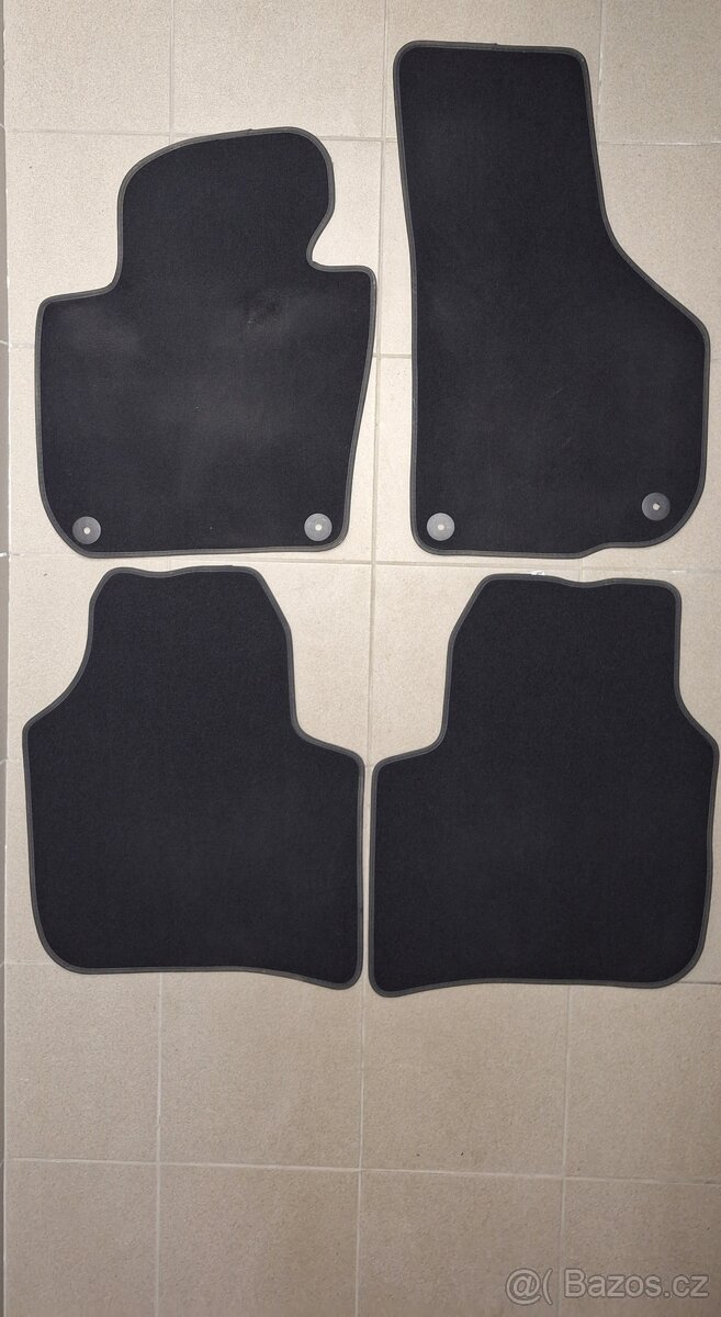 textilní koberečky SUPERB 2 + 1 ks gum