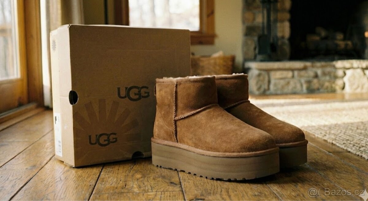 UGG s klasickou platformou vel.39