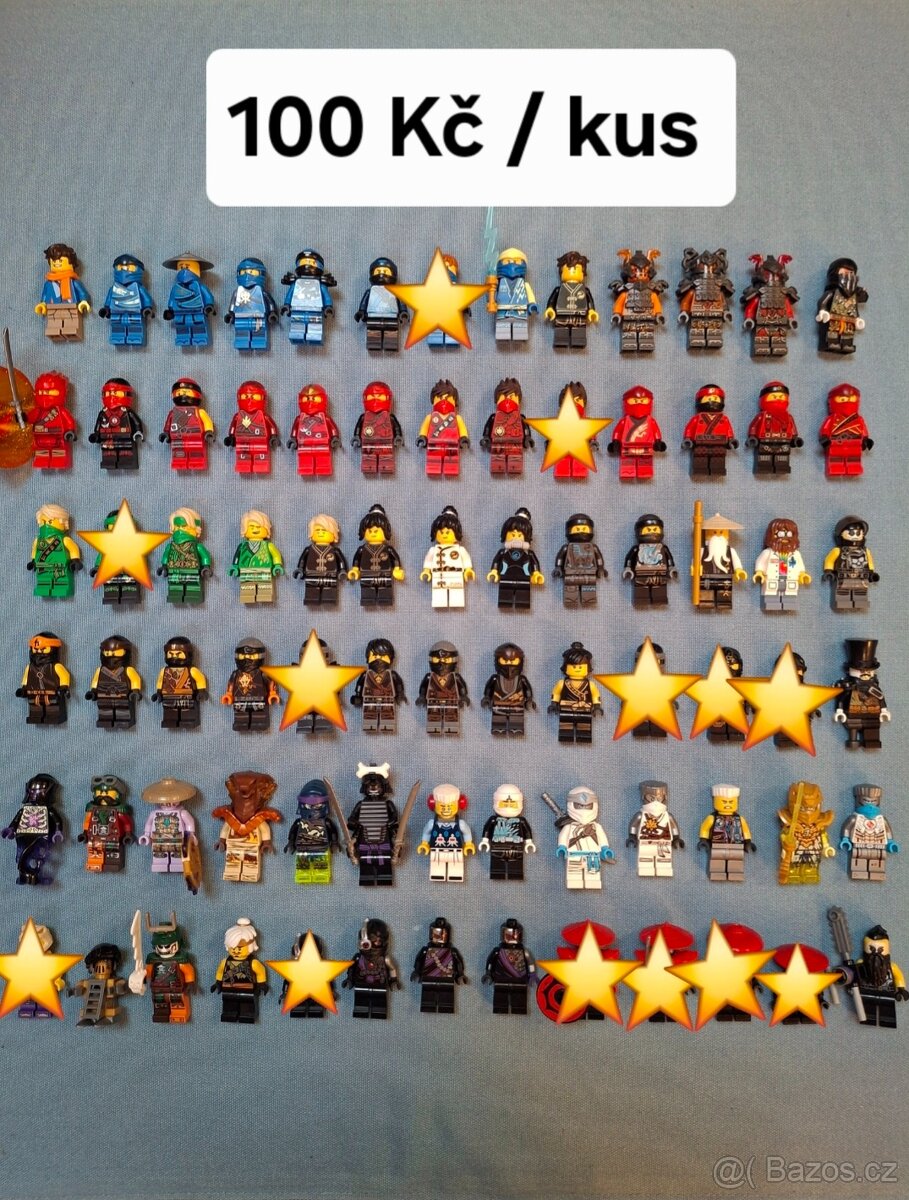 Lego Harry Potter, Ninjago figurky