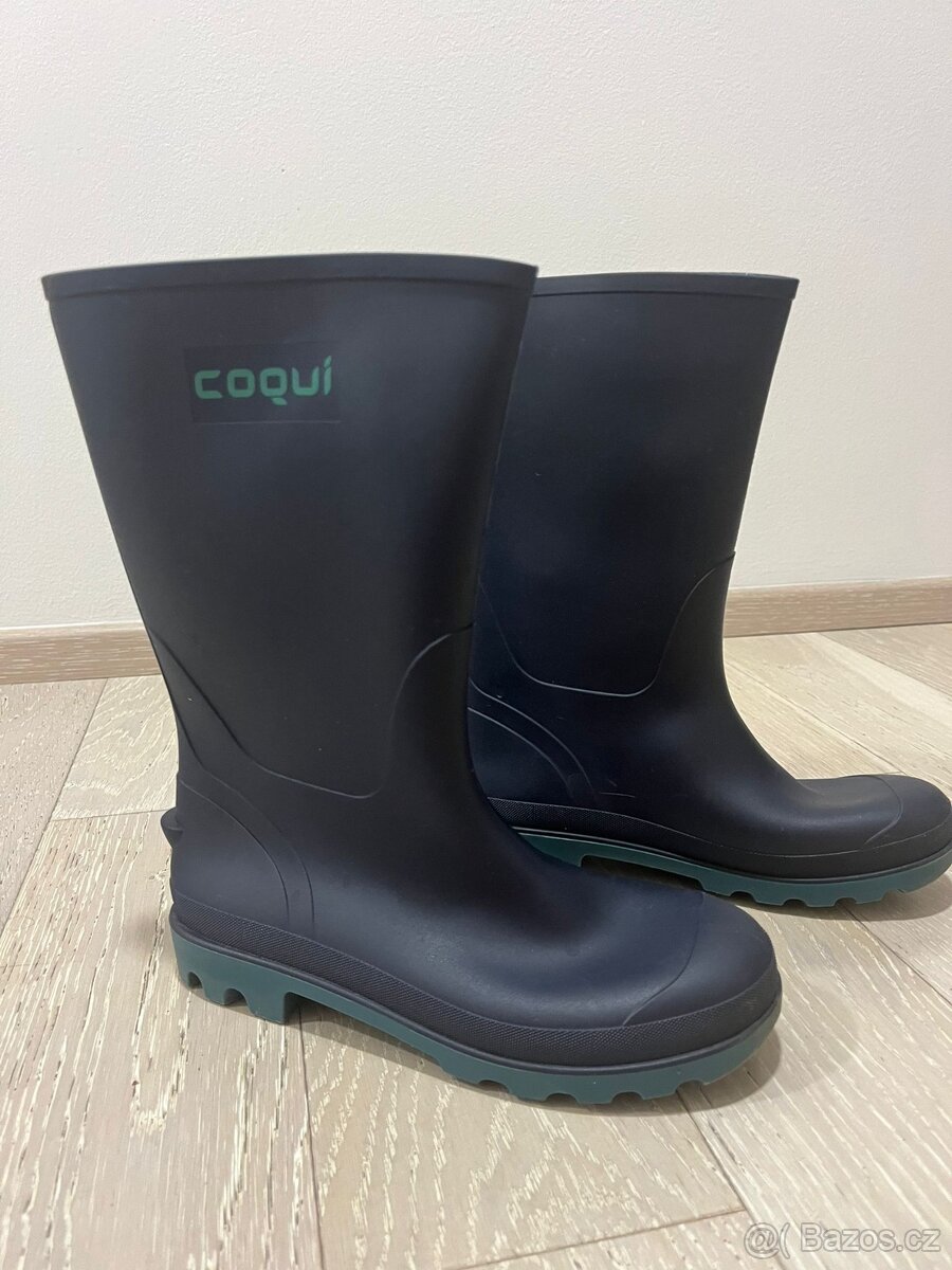 Dětské holínky tmavě modré, vel. 36 - COQUI