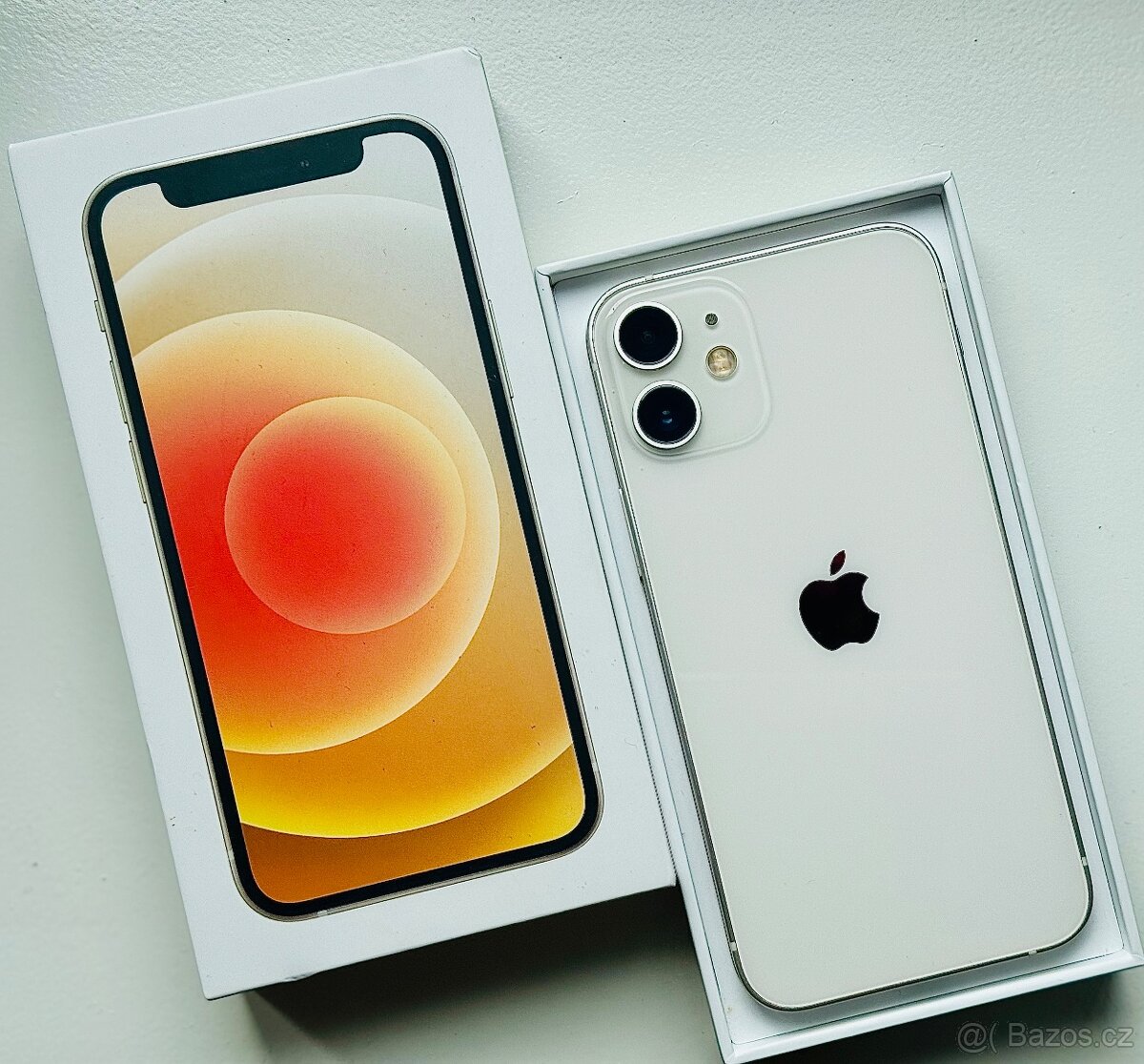 iPhone 12 Mini White BATERIE 100% TOP