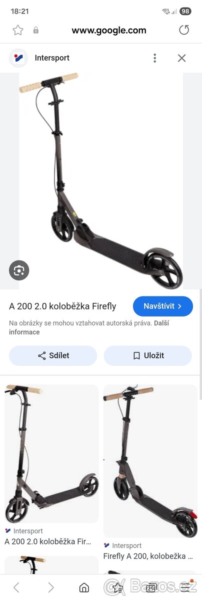 Koloběžka Firely 200