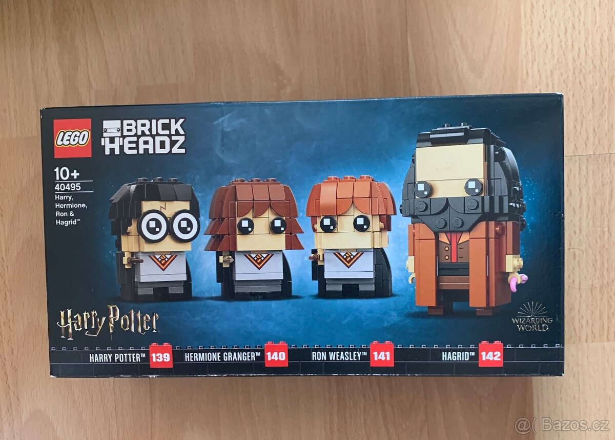 Lego BrickHeadz 40495 Harry Hermiona Ron a Hagrid