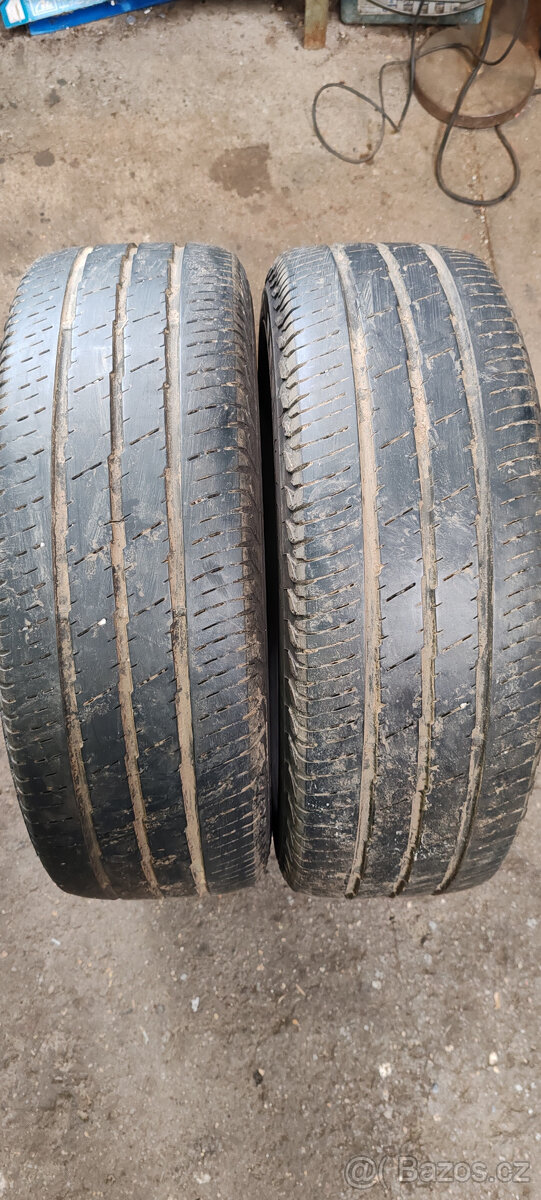 2 letní pneumatiky MICHELIN 215/65R16C 6,00mm