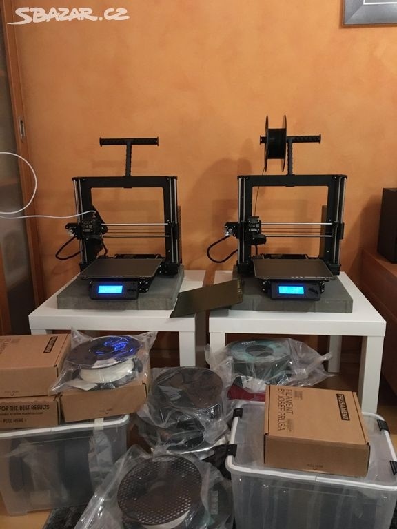 3D tiskárna Prusa i3 MK3S+ + filamenty ZDARMA