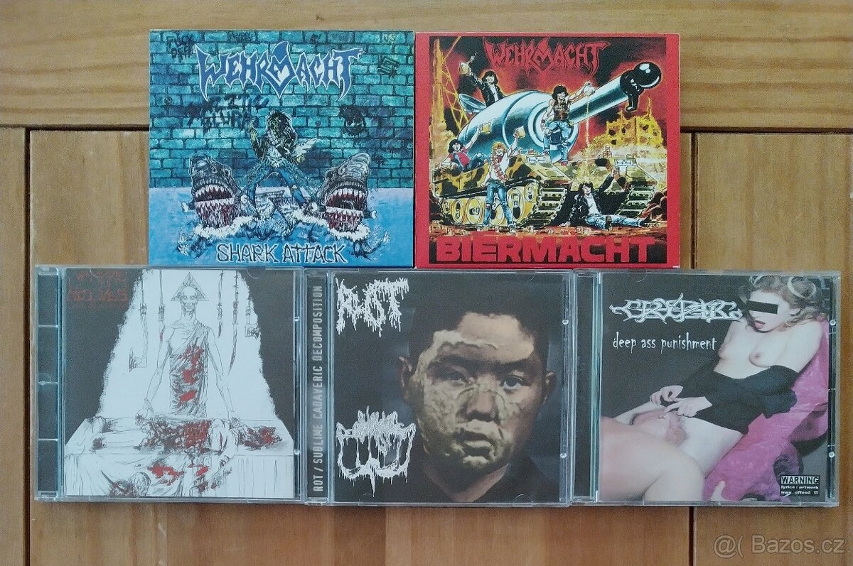 CD metal - zahraniční, část D - SLEVA :