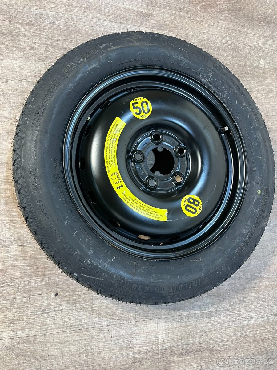 //Originalní Dojezdové kolo Mercedes 16"//