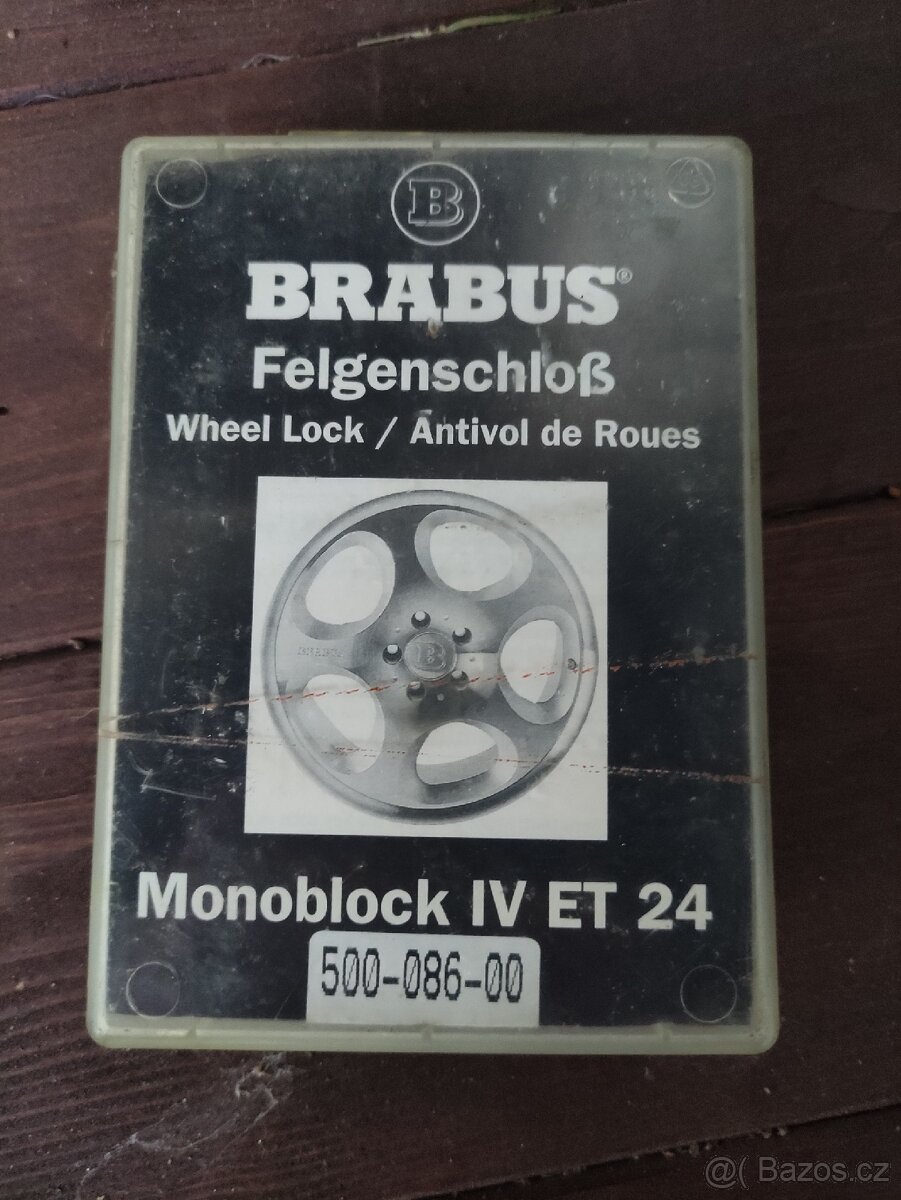 Pojistné šrouby kol Brabus
