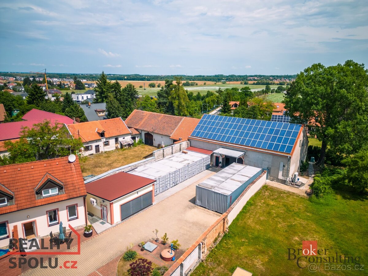 Prodej, komerční/sklad, 1138 m2, Na Návsi 33, 25101 Čestlice