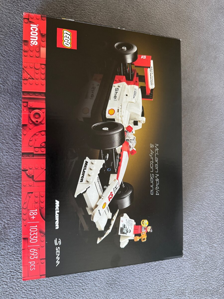 McLaren MP4/4 a Ayrton Senna