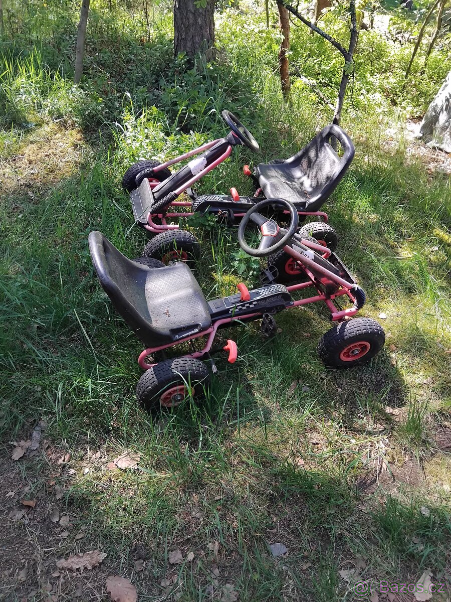 Motokáry 4x4 šlapadla.