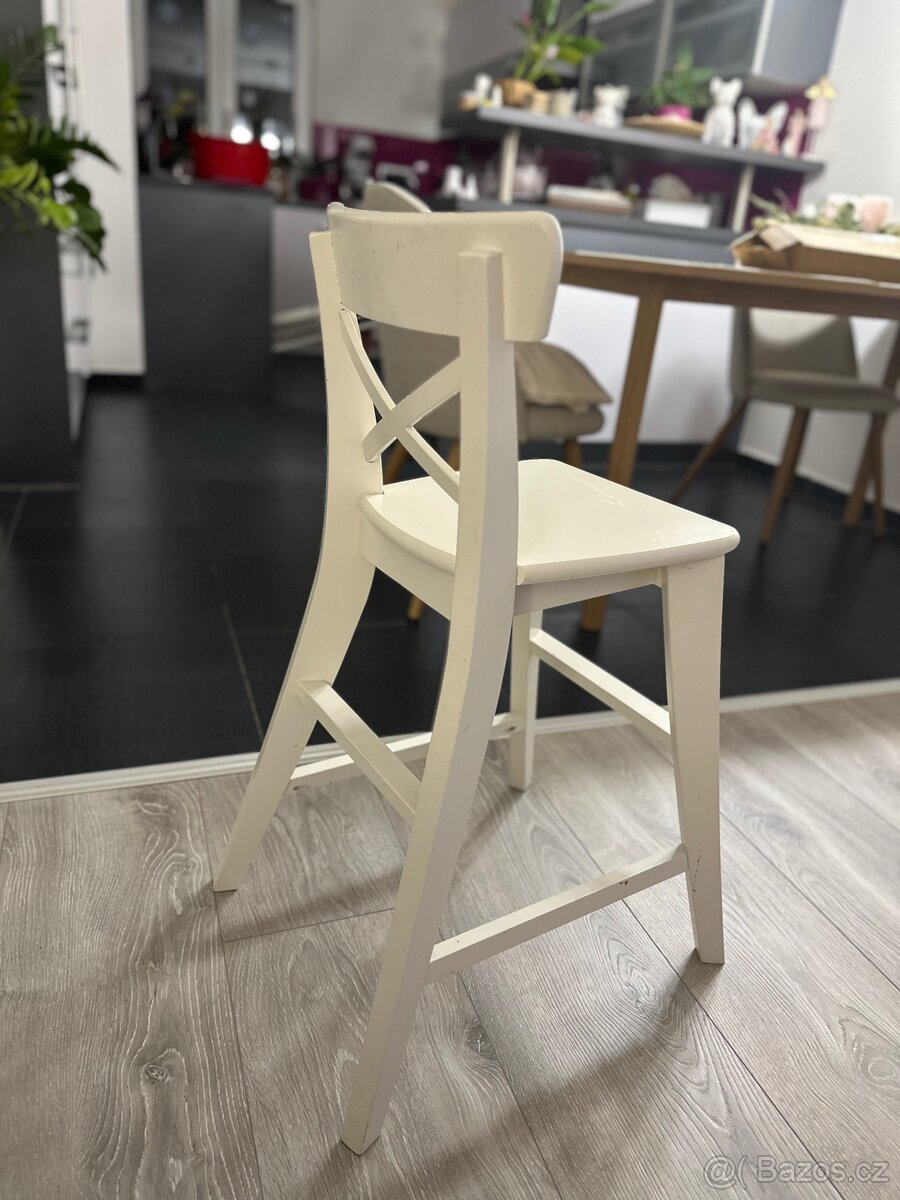Ikea ingolf dětská/barová židle