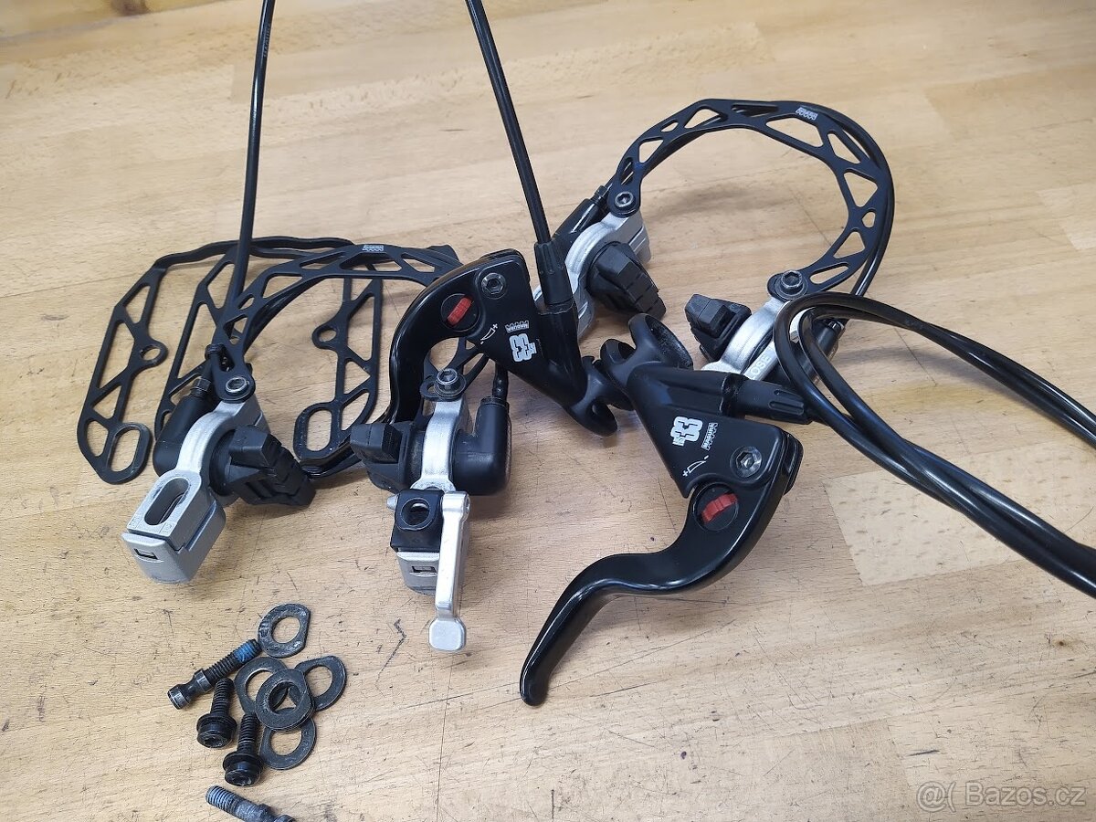 Brzdy MAGURA HS33 téměř nové
