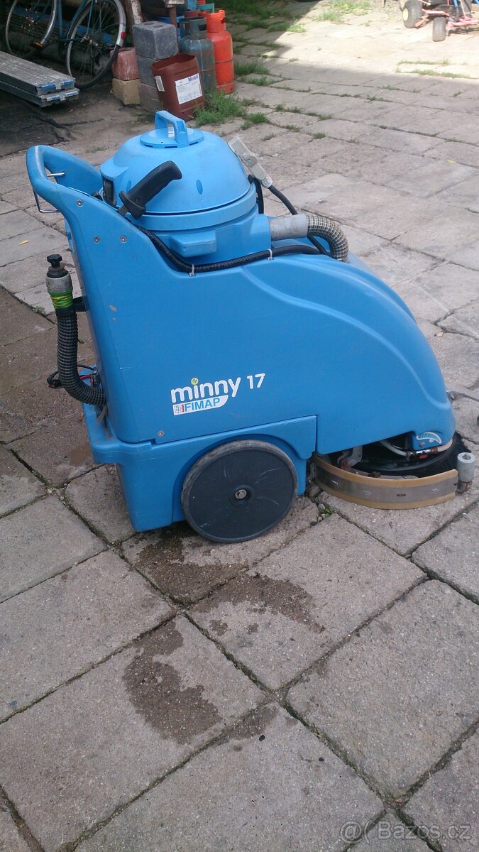 Mycí a čistící stroj FIMAP Minny 17 - bateriový