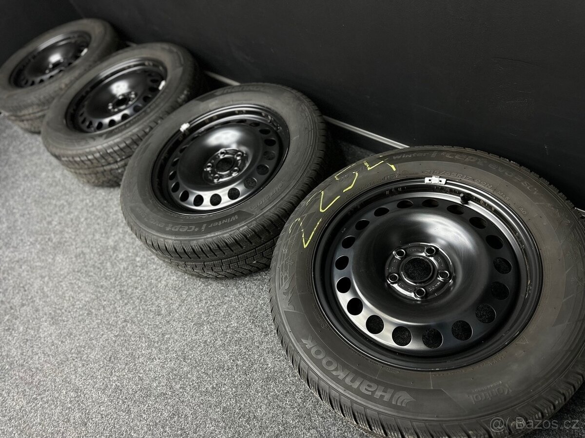 Plechové disky VW 5x112 17” 5QF601057
