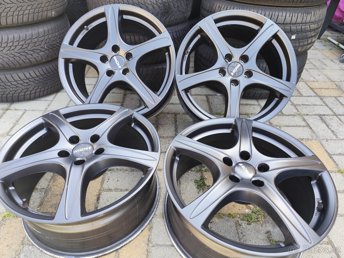 ALU 5x112 r18 RONAL - ZÁNOVNÍ DISKY