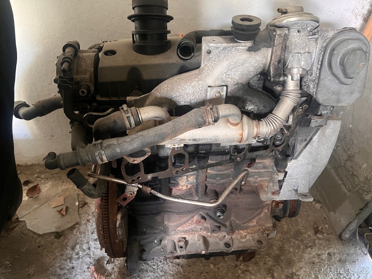 Motor BSW Škoda VW 1.9 tdi 77kW