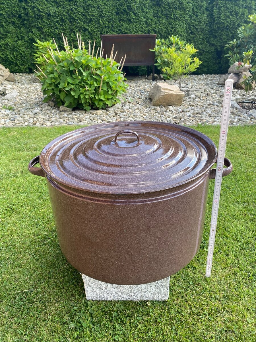Smaltovaný hrnec GASTRO 48 cm/50l